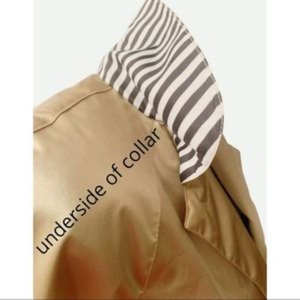 Giacca Gold Jacket Raincoat Size 12 - Picture 3 of 14
